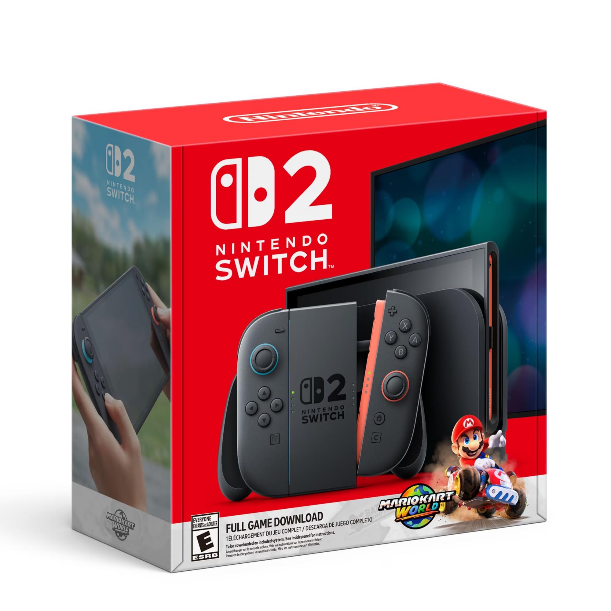 Nintendo Switch 2 + Mario Kart World Bundle (No Warranty) : Amazon